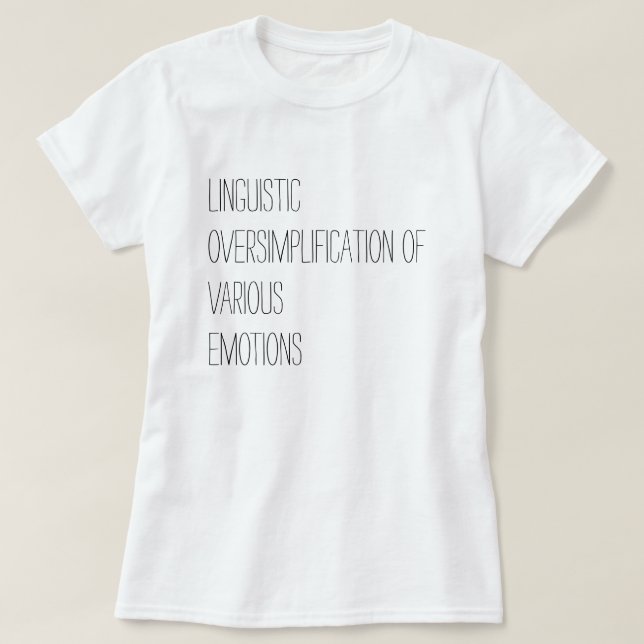 T-shirt Que o AMOR significa? (Frente do Design)