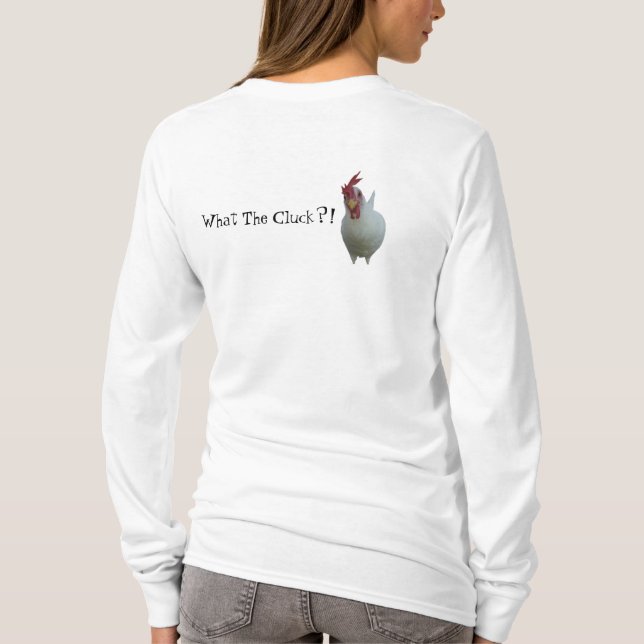 T-shirt Que o Cluck?! (Verso)