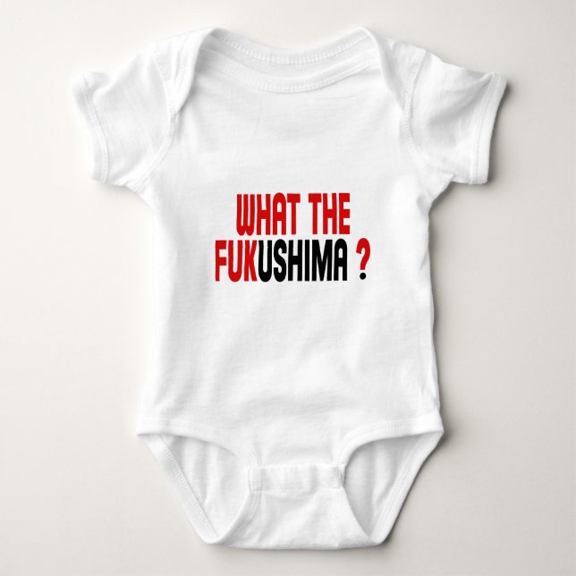 T-SHIRT QUE O FUKUSHIMA? (Frente)