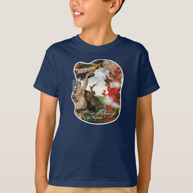 T-shirt Que se Michelangelo era japonês? (Frente)
