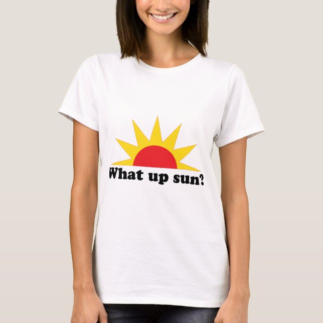 T-shirt Que Sun ascendente? (Frente)