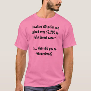 T-shirt Que você fez este fim de semana?