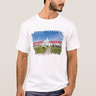 T-shirt Quebec, Canadá. Hotel Histórico Tadoussac,