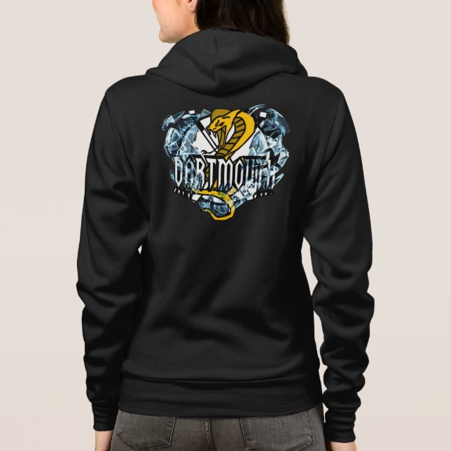 T-shirt Quebre o Hoodie do preto do gelo (Verso)