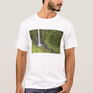 T-shirt Quedas de Akaka, Costa de Hamakua, Ilha do Havaí,