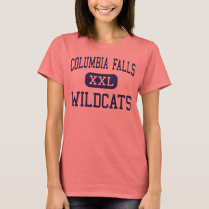 T-shirt Quedas de Colômbia dos Wildcats das quedas de