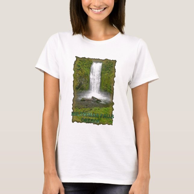 T-shirt Quedas de Multnomah (Frente)