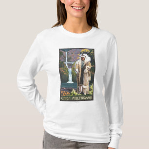 T-shirt Quedas de Multnomah, OregonChief Multnomah