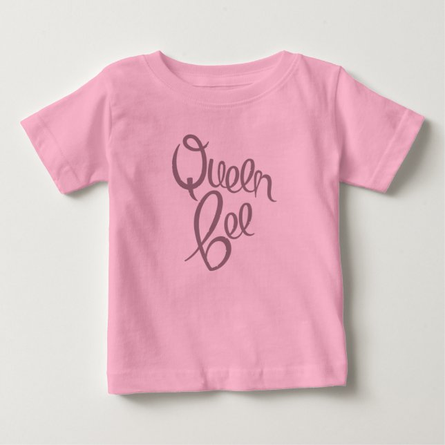 T-shirt Queen Bee - Baby Tutu (Frente)
