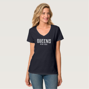 T-shirt Queens New York Representam NYC