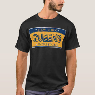 T-shirt Queens, Nova Iorque - Camisa-T