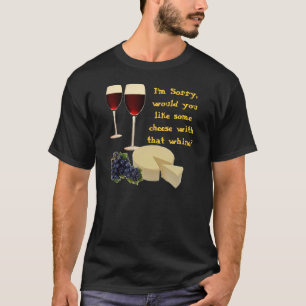 T-shirt Queijo com lamentação