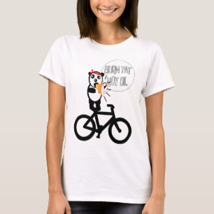 T-shirt Queime Gordura Não Petróleo