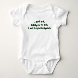 T-shirt Queira falar a Zadie