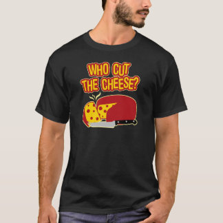T-shirt Quem Cortou O Queijo?