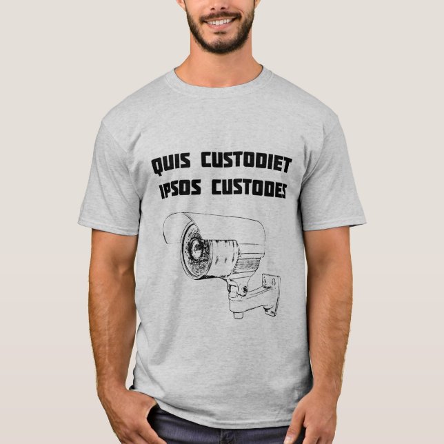 T-shirt Quem olha os observadores? (Frente)