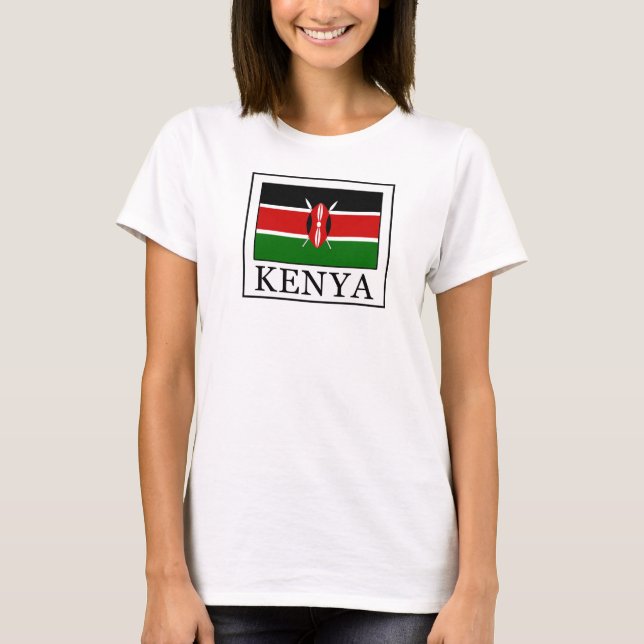 T-shirt Quênia (Frente)