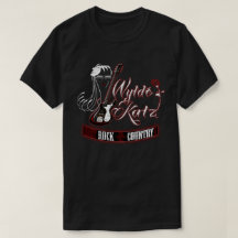 T-shirt quente de Rockin da banda de Wylde Katz