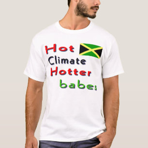 t-shirt quentes das meninas de jamaica