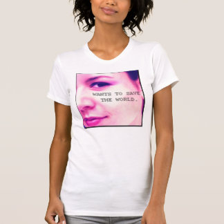 T-shirt Quer salvar o mundo