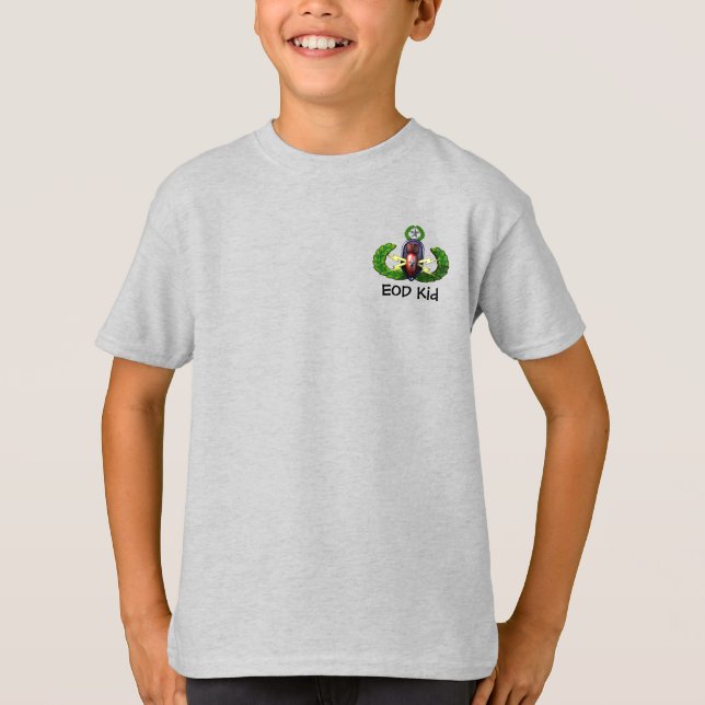 T-shirt Quer ser EOD, EOD Kid (Frente)