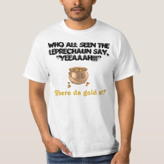 T-shirt QUERIDO: Leprechaun & seu ouro!