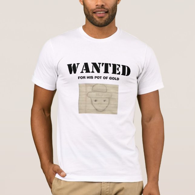 T-shirt Querido: para seu pote de ouro (Frente)