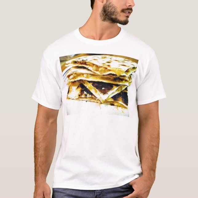 T-shirt Quesadilla da galinha (Frente)