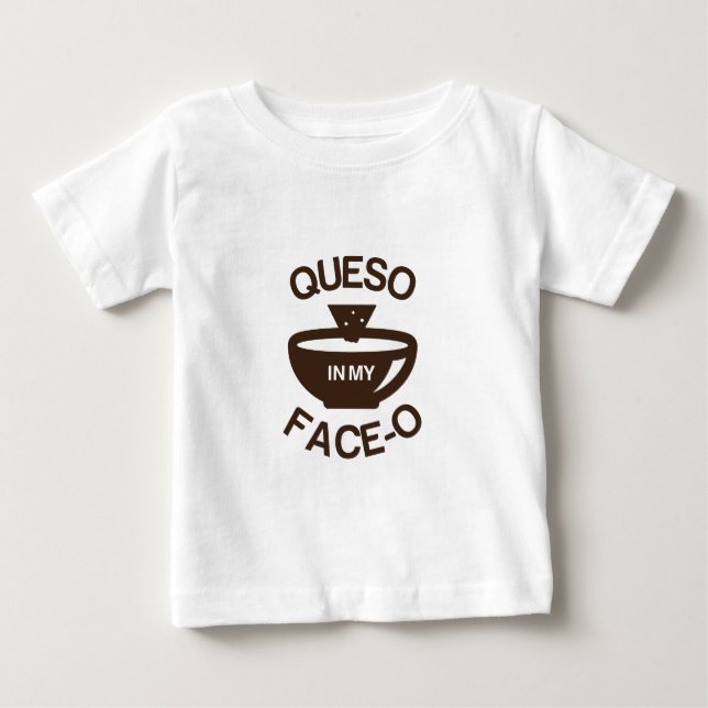T-shirt Queso em minha Cara-o (Frente)