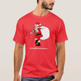 T-shirt quiet santa