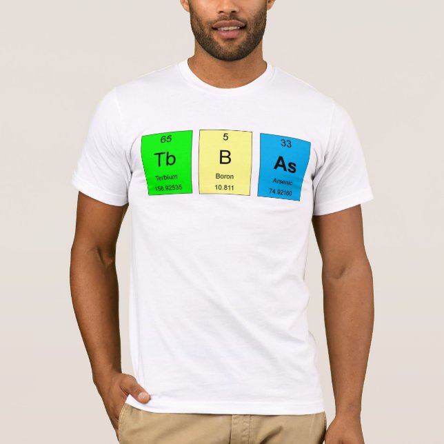 T-shirt Química da tuba (Frente)