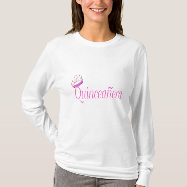 T-shirt Quinceanera (Frente)
