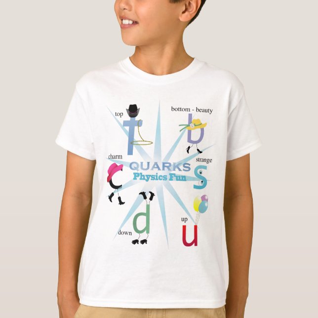 T-shirt Quirky Quarks (Frente)