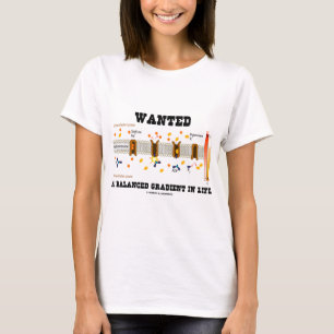 T-shirt Quis um inclinação equilibrado na vida (a bomba 