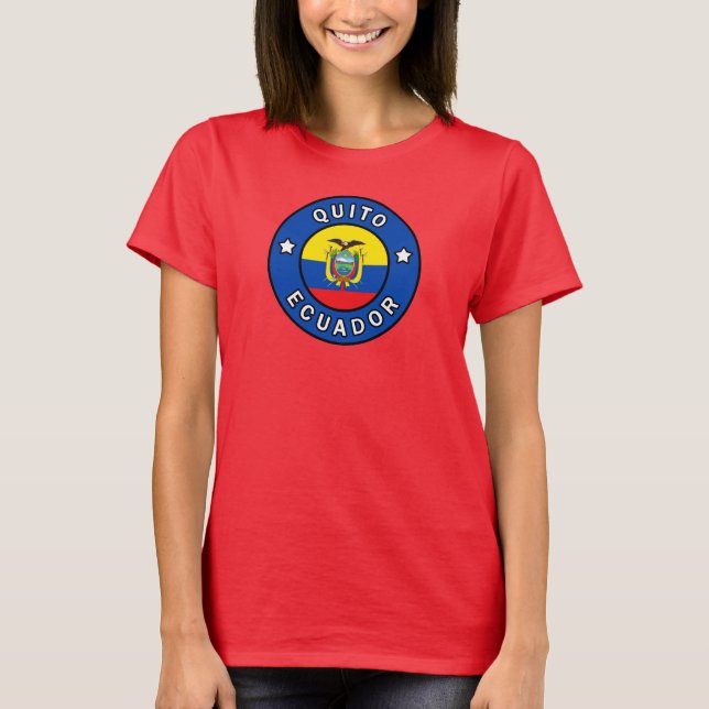 T-shirt Quito Equador (Frente)