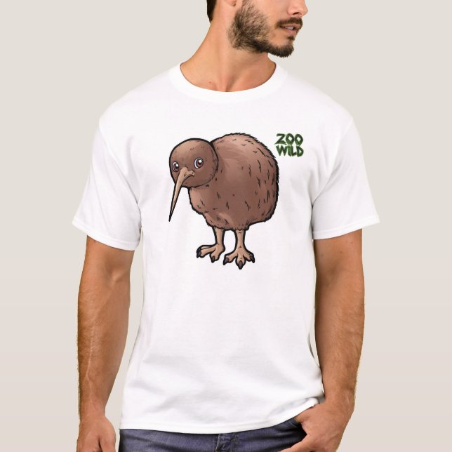 T-shirt Quivi do sul de Brown (Frente)