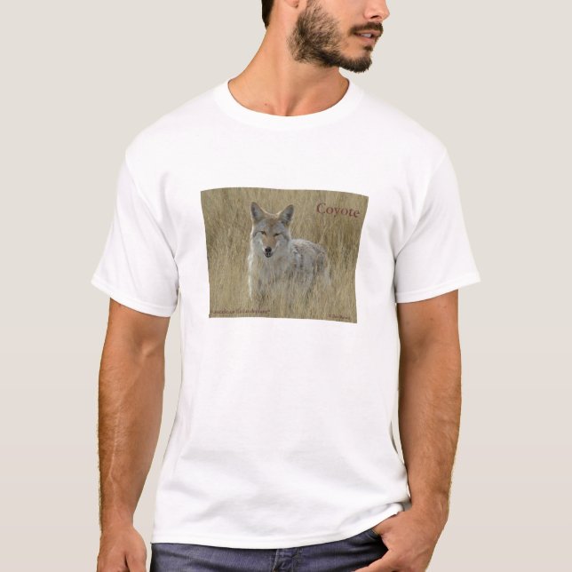 T-shirt R2 Coyote em Grama Alta (Frente)