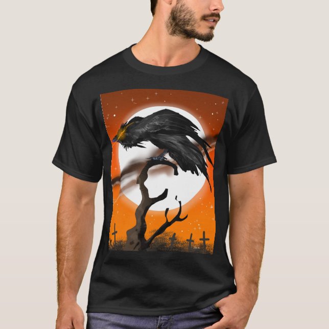 T-shirt R para Raven (Frente)
