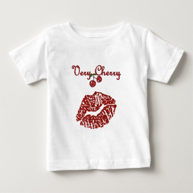 T-shirt RAB Rockabilly Muito Cherry Kiss (Frente)
