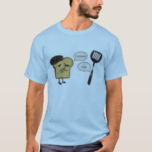 T-shirt Rabanada contra a espátula