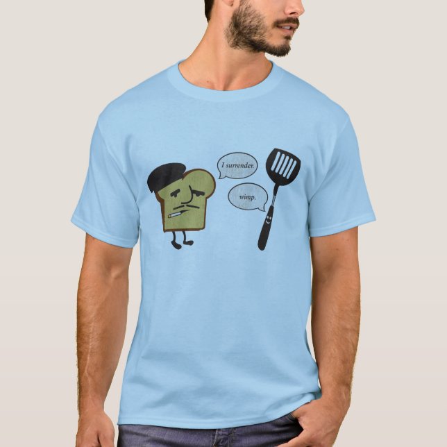 T-shirt Rabanada contra a espátula (Frente)