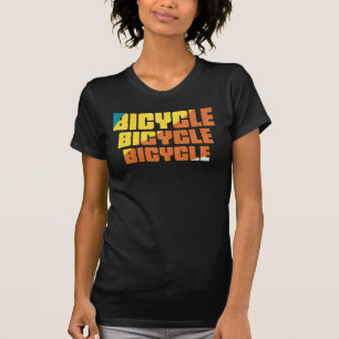 T-shirt Raça de bicicleta da rainha