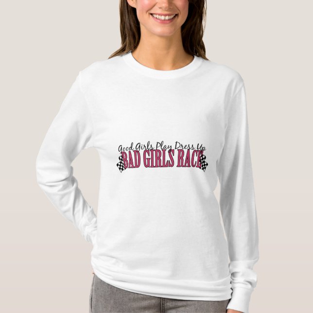 T-shirt Raça má das meninas (Frente)