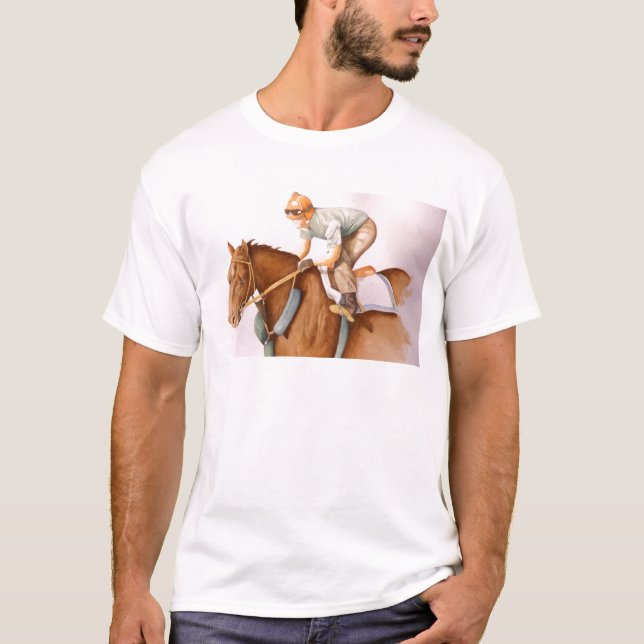 T-shirt Race Horse e Jockey (Frente)