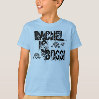 T-shirt Rachel é chefe