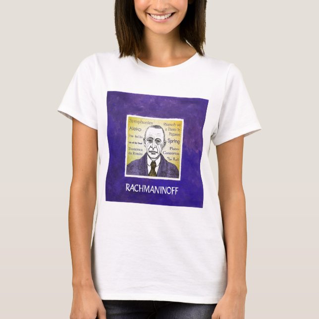 T-shirt Rachmaninov (Frente)