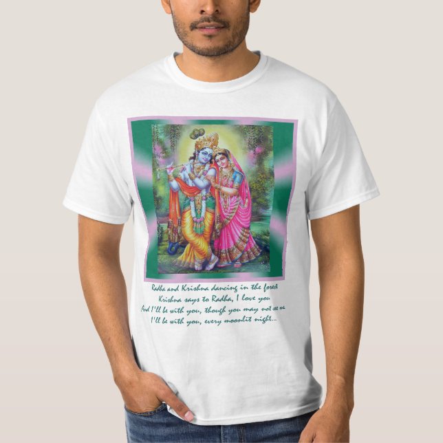 T-shirt Radha e Krishna (Frente)