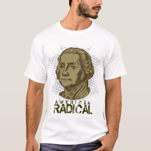 T-shirt radical americano de George Washington