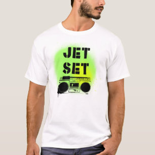 T-shirt Rádio do jet set
