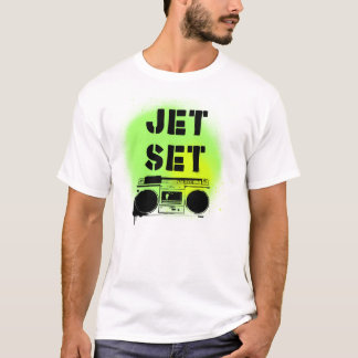 T-shirt Rádio do jet set